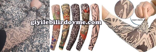 toptan giyilebilir dövme kolluk imalatı tattoo sleeves tattoo seamless 3