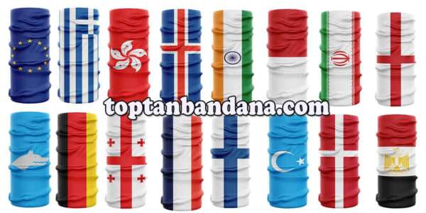 Buff imalatı, Bandana, Buff, Bandana,